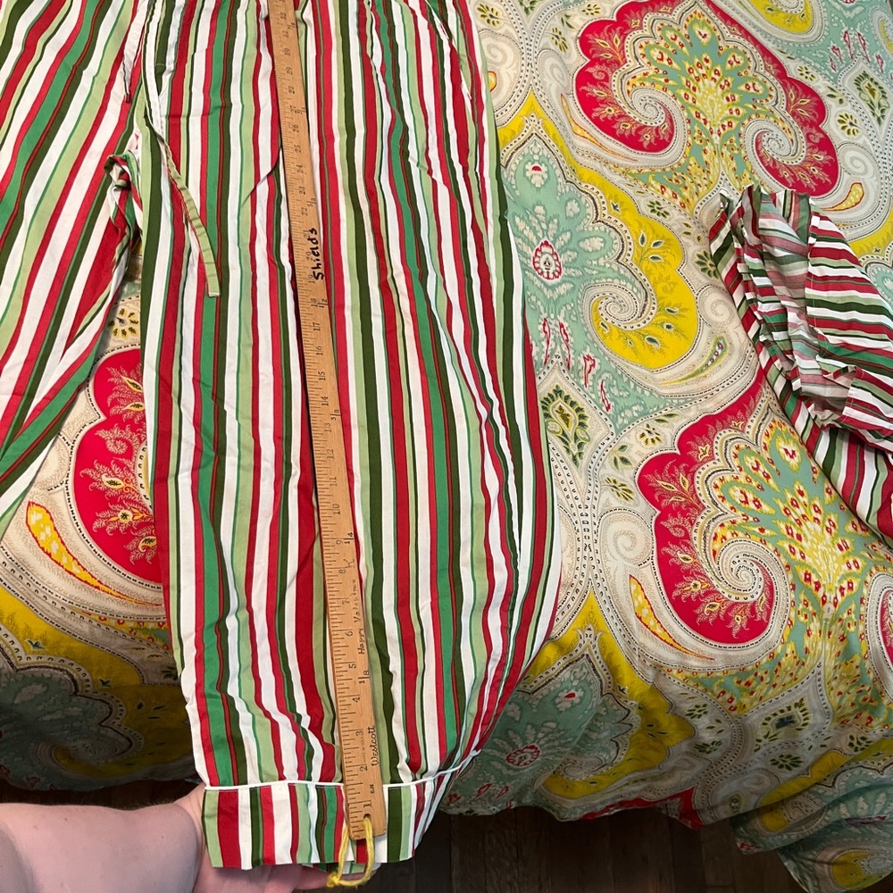 Printfresh Candy Cane Long Sleep Set Pajamas - Pe… - image 5